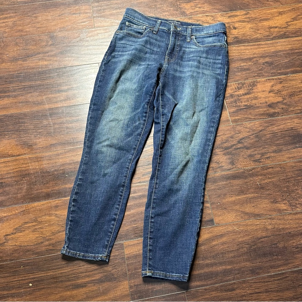 Lucky Brand Mid Rise Ava Crop Jeans